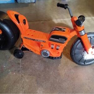 Vibrant Orange Street Burner Ride-On Toy